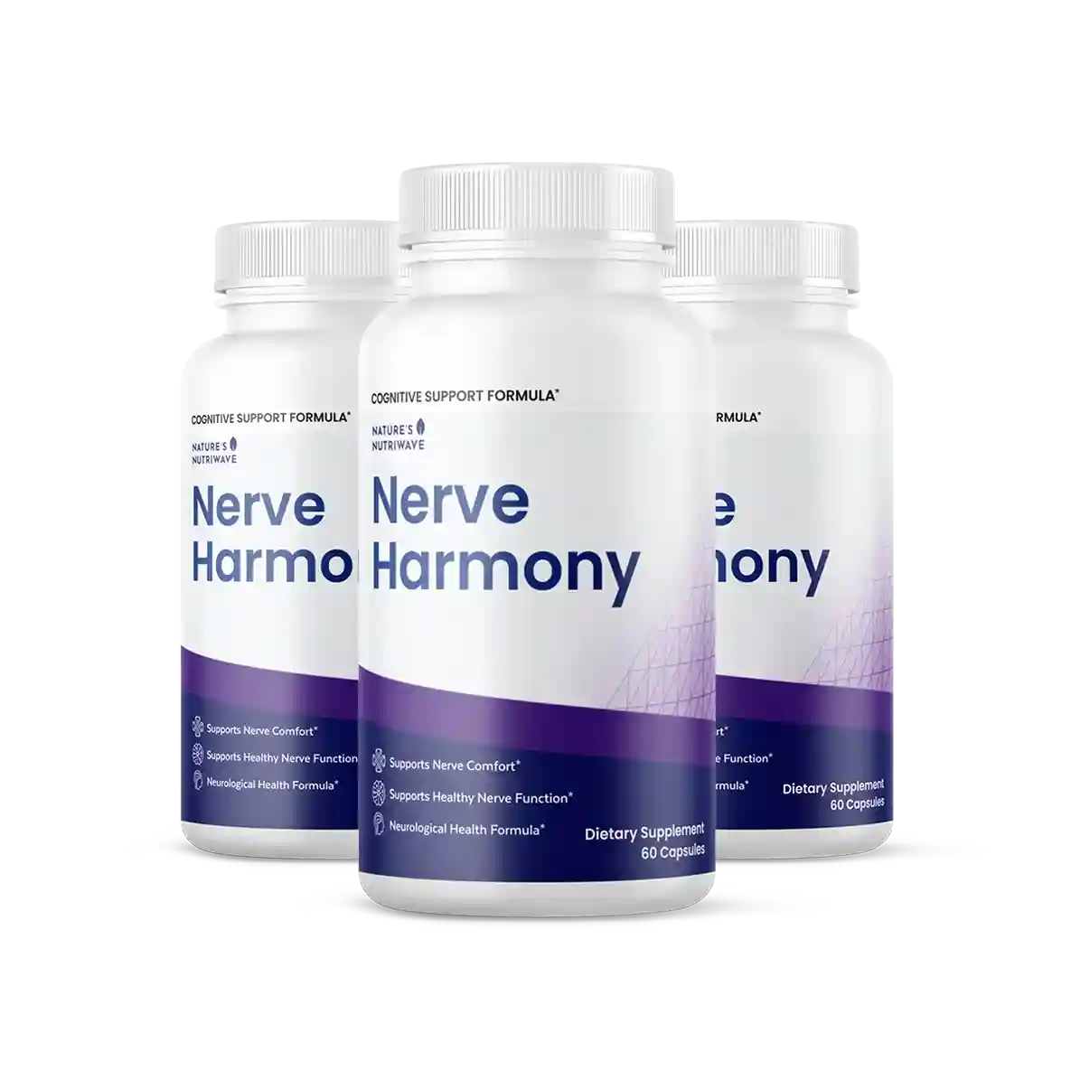 NerveHarmony Cognitive Support Formula — 60 Capsules USA